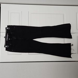 American Eagle Outfitters Women's Black Flare Jeans